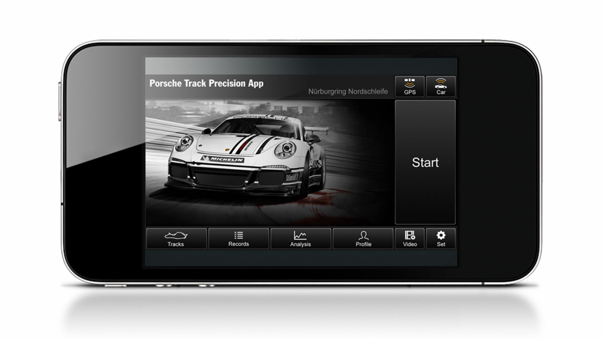 Porsche Track Precision App, 2015, Porsche AG 